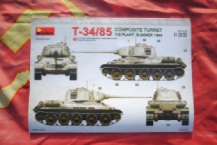 Mini Art 35301 T-34/85 COMPOSITE TURRET 112 PLANT. SUMMER 1944 INTERIOR KIT