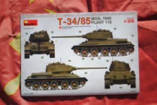 Mini Art 37091 T-34/85 MOD.1945 PLANT 112