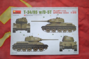 Mini Art 35293 T-34/85 with D-5T 'Plant 112 Spring 1944'