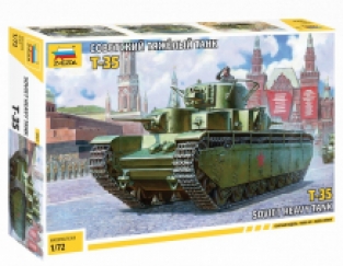 Zvezda 5061 T-35 Soviet Heavy Tank