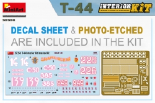 Mini Art 35356 T-44 Interior Kit