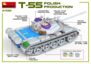 Mini Art 37090 T-55A Polish Production