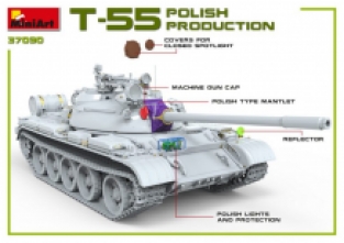 Mini Art 37090 T-55A Polish Production