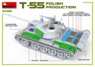 Mini Art 37090 T-55A Polish Production