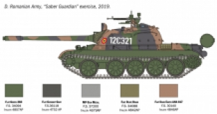 Italeri 7081 T-55A Russian Main Battle Tank