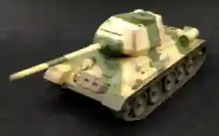 Easy Model 36273 T34/85 Iraqi Army Tank