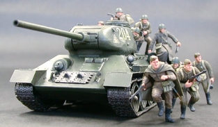 Tamiya 35138 T34/85 Russian Medium Tank