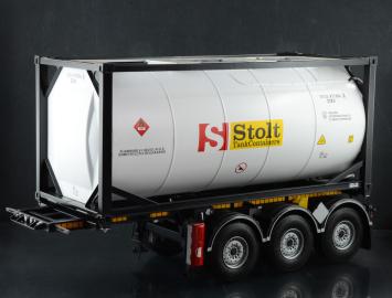 Italeri 3929 Tecnokar Trailer with 20' Tank 