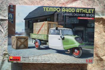 MiniArt 38032 TEMPO A400 ATHLET 3-Wheel Delivery Truck