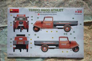 MiniArt 38032 TEMPO A400 ATHLET 3-Wheel Delivery Truck