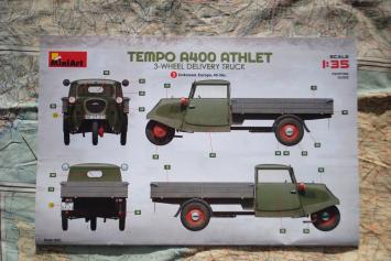 MiniArt 38032 TEMPO A400 ATHLET 3-Wheel Delivery Truck