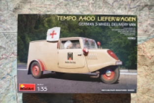 Mini Art 35382 TEMPO A400 LIEFERWAGEN. GERMAN 3-WHEEL DELIVERY VAN