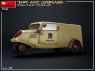 Mini Art 35382 TEMPO A400 LIEFERWAGEN. GERMAN 3-WHEEL DELIVERY VAN