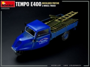 Mini Art 38025 TEMPO E400 HOCHLADER PRITSCHE 3-WHEEL TRUCK