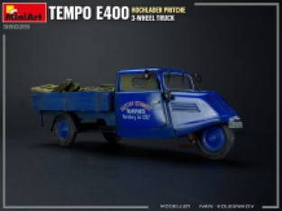 Mini Art 38025 TEMPO E400 HOCHLADER PRITSCHE 3-WHEEL TRUCK