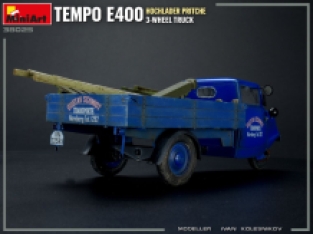 Mini Art 38025 TEMPO E400 HOCHLADER PRITSCHE 3-WHEEL TRUCK