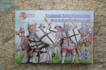 MARS 72052 Teutonic Foot Sergeants 'XV century AD'