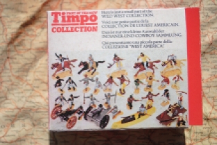 Timpo Toys 723 Apache Warriors 'One mounted and 3 standing Apaches'