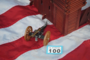 Timpo Toys B.100 American Civil War 6 POUNDER FIELD GUN CANNON ARTILLERY PIECE
