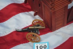 Timpo Toys B.100 American Civil War 6 POUNDER FIELD GUN CANNON ARTILLERY PIECE