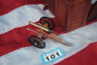 Timpo Toys B.101 American Civil War 6 POUNDER FIELD GUN CANNON ARTILLERY PIECE