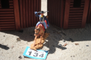 Timpo Toys B.134 Union Army Soldier riding / US 7th Cavalry 2nd version