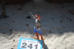 Timpo Toys B.241 Confederate Army Infantry Soldier Standing CSA 'American Civil War' 2nd version 