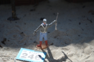 Timpo Toys B.246 Confederate Army Infantry Soldier Standing CSA 'American Civil War' 2nd version 