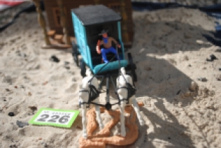 Timpo Toys G.226 Jail carriage with coachman, 2nd version