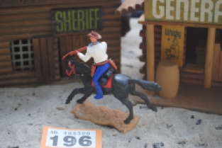 Timpo Toys O.196 Cowboy riding on horse 2nd version