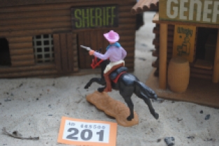 Timpo Toys O.201 Cowboy riding on horse 2nd version