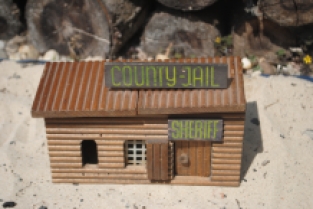 Timpo Toys / Elastolin SHERIFF / County-Jail House