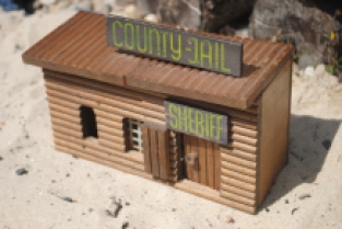 Timpo Toys / Elastolin SHERIFF / County-Jail House