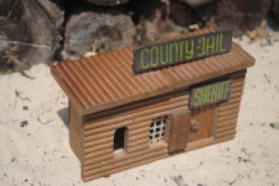 Timpo Toys / Elastolin SHERIFF / County-Jail House