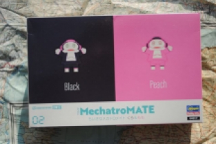 Hasegawa 64517 Tiny MechatroMate 02 Sky Black & Peach