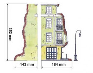 MA.35019 French City Building diorama WO2