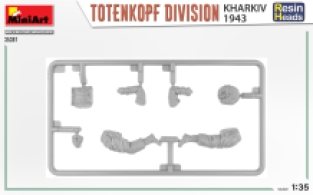 Mini Art 35397 TOTENKOPF Division 'KHARKOV 1943' RESIN HEADS