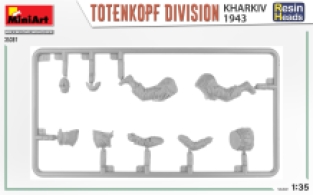 Mini Art 35397 TOTENKOPF Division 'KHARKOV 1943' RESIN HEADS