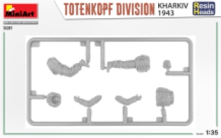 Mini Art 35397 TOTENKOPF Division 'KHARKOV 1943' RESIN HEADS