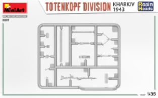 Mini Art 35397 TOTENKOPF Division 'KHARKOV 1943' RESIN HEADS