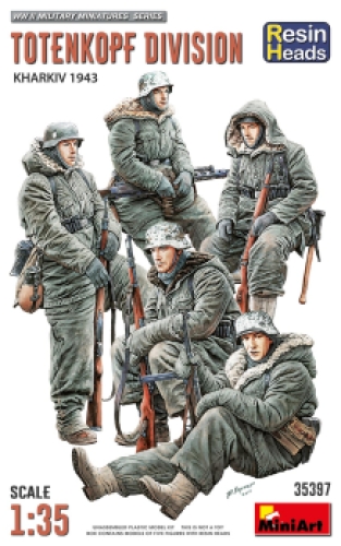 Mini Art 35397 TOTENKOPF Division 'KHARKOV 1943' RESIN HEADS