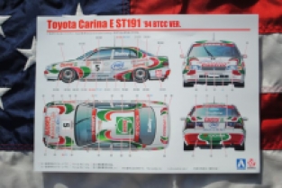 BEEMAX B24024 No.26 Toyota Carina E ST191 '94 BTCC Ver.