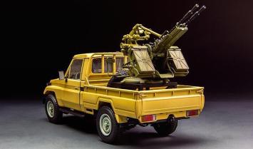 MENG Model VS-005 Toyota Land Cruiser Pickup with ZPU-2