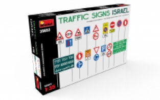 Mini Art 35653 TRAFFIC SIGNS ISRAEL