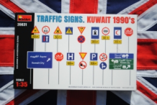 Mini Art 35631 TRAFFIC SIGNS KUWAIT 1990's