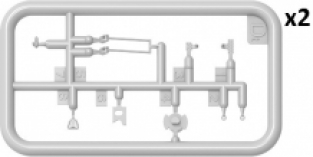 Mini Art 37073 TRANSMISSION SET FOR T-55/T-55A