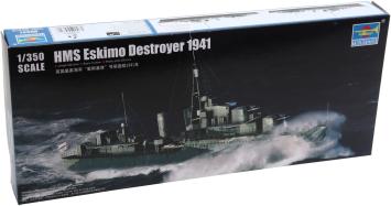 Trumpeter 05331 Tribal Class Destroyer HMS Eskimo 1941