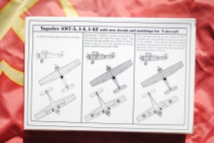 Encore models 1013 Tupolev ANT-5, I-4, I-4Z