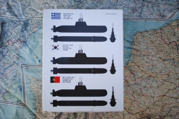 Wolfpack WP13501 Type 214 Class Submarine German Diesel-Electric Submarine 