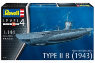 Revell 05155 U-BOAT TYPE II B '1943' German Kriegsmarine Submarine'